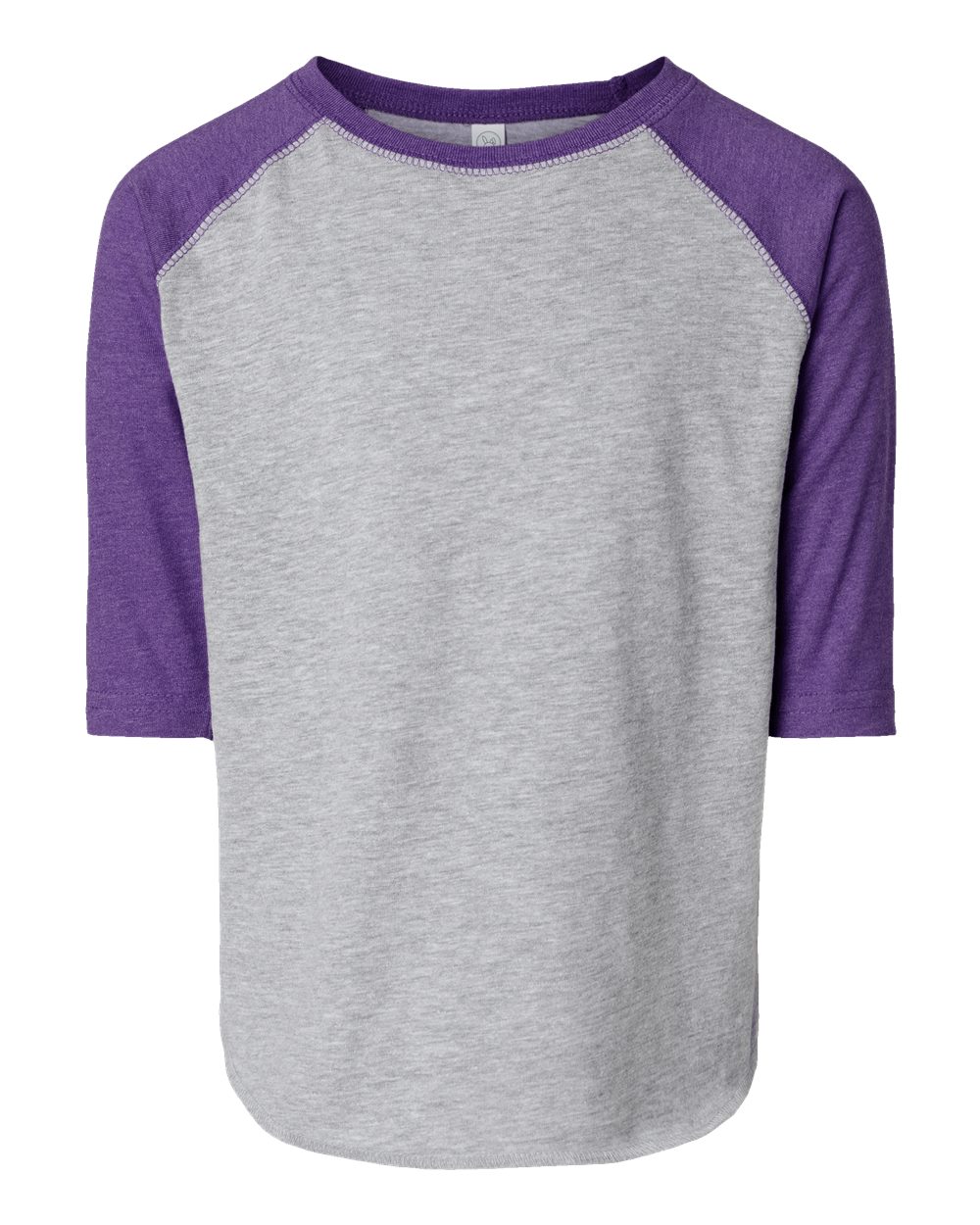 Toddler Baseball Fine Jersey Three-Quarter Sleeve Tee | 3330