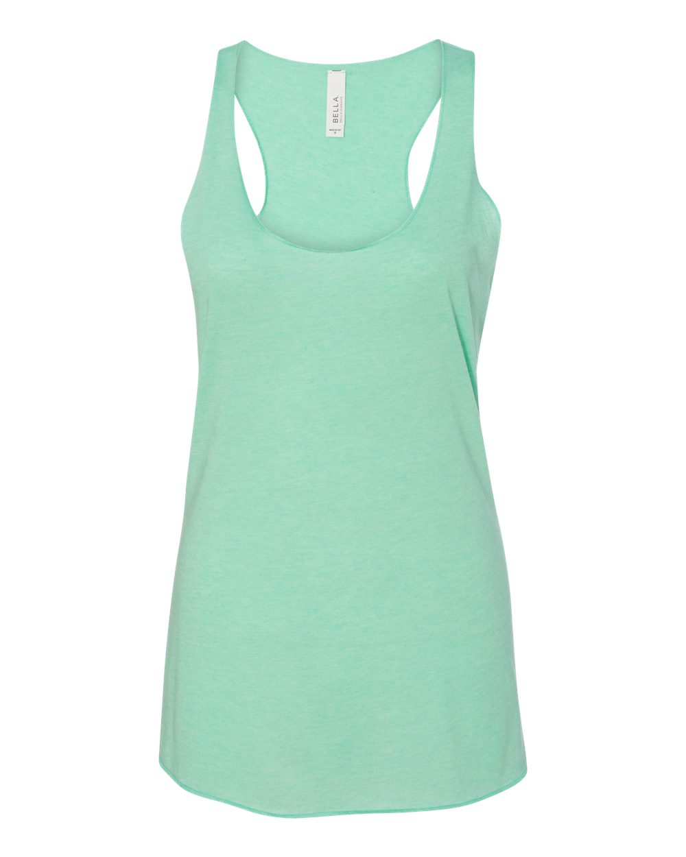 Camiseta sin mangas triblend para mujer con espalda racer | 8430