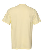 Camiseta Unisex Teñida en Prenda de Peso Pesado con Bolsillo | 6030