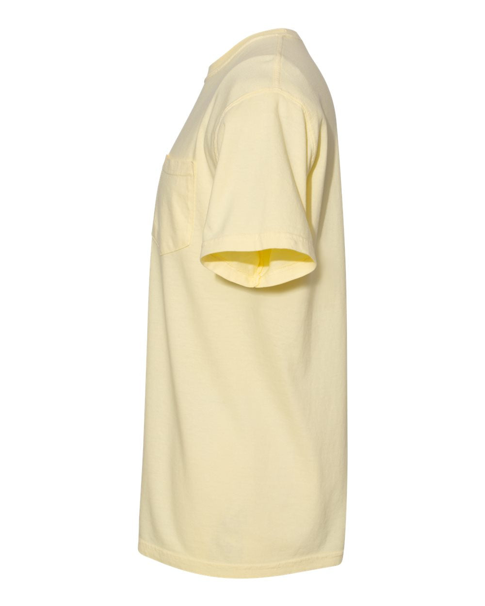 Camiseta Unisex Teñida en Prenda de Peso Pesado con Bolsillo | 6030