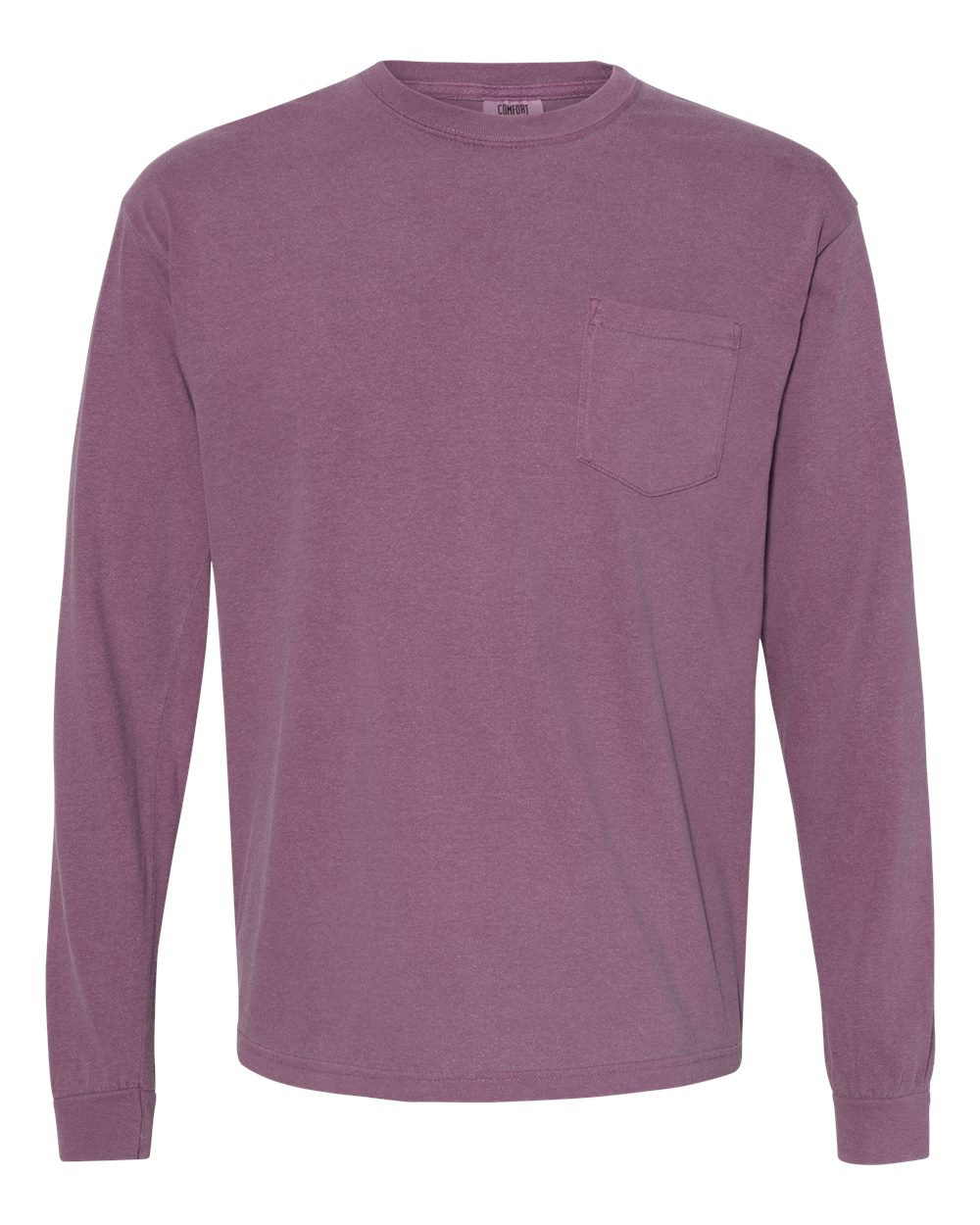 Unisex Garment-Dyed Heavyweight Long Sleeve Pocket T-Shirt | 4410
