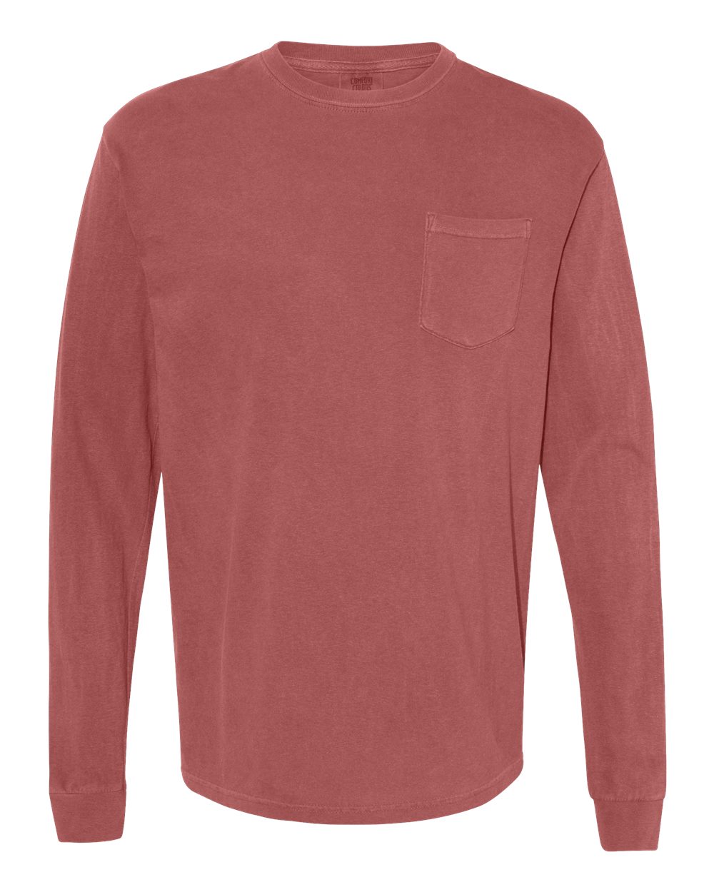 Unisex Garment-Dyed Heavyweight Long Sleeve Pocket T-Shirt | 4410