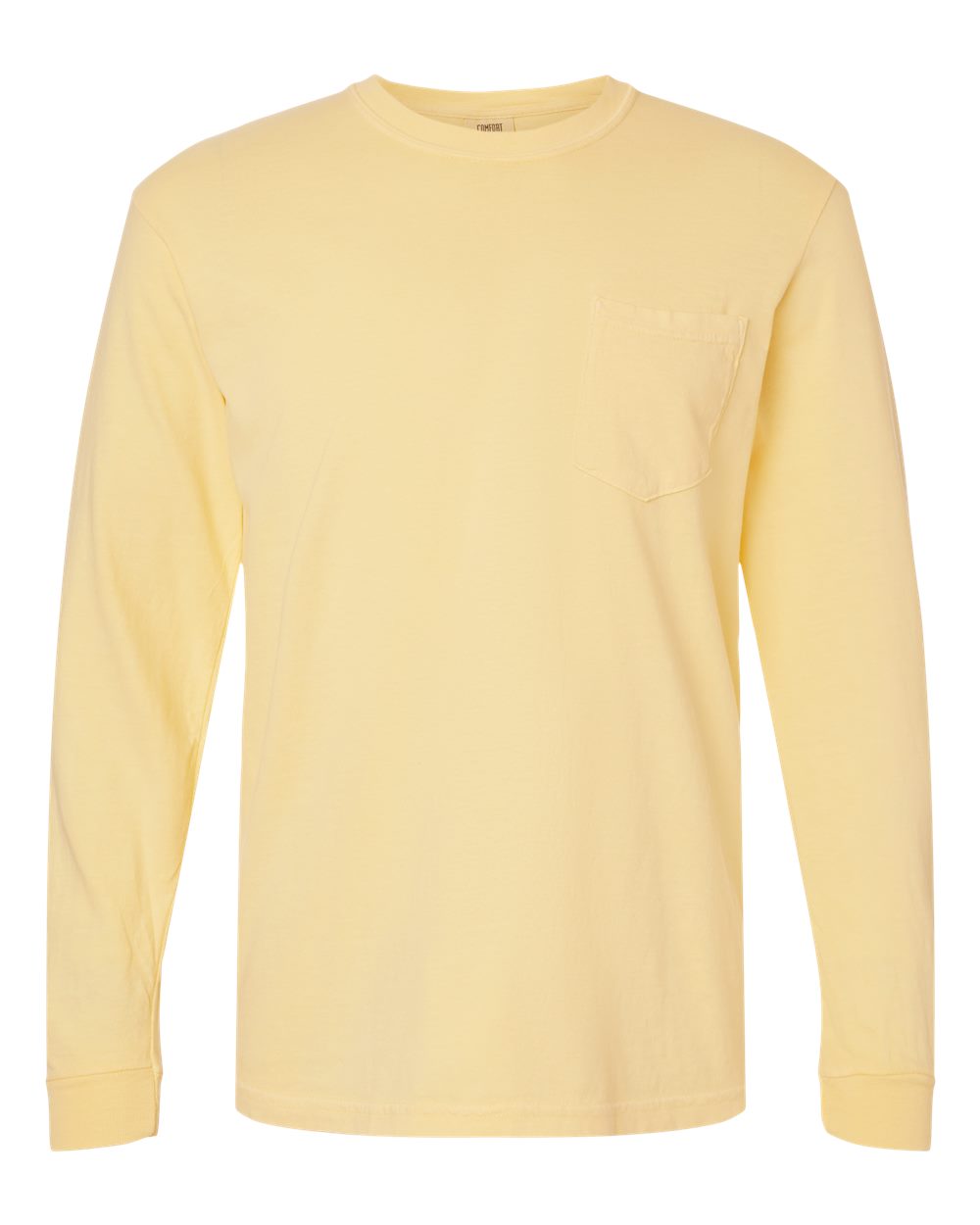 Unisex Garment-Dyed Heavyweight Long Sleeve Pocket T-Shirt | 4410