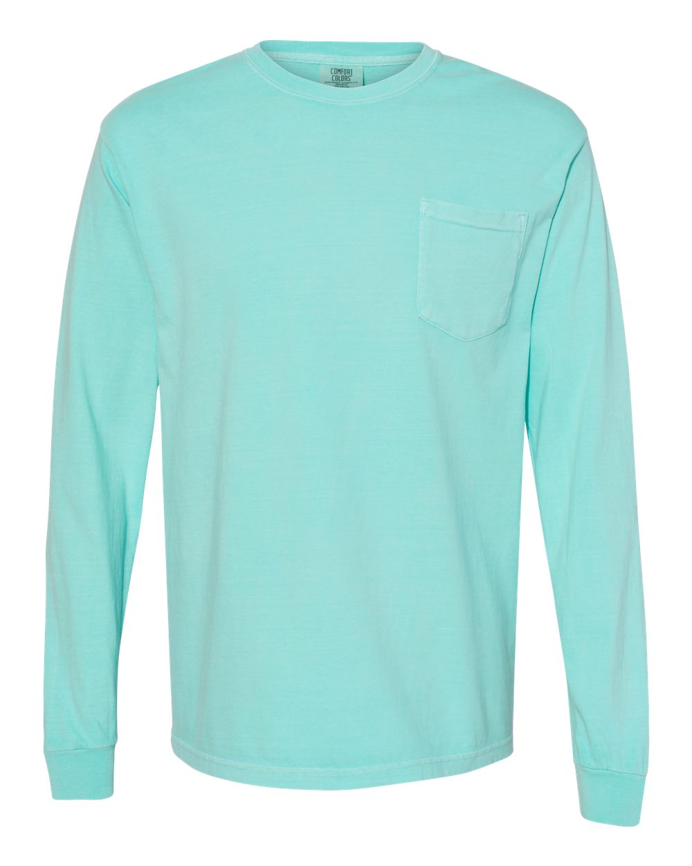 Unisex Garment-Dyed Heavyweight Long Sleeve Pocket T-Shirt | 4410