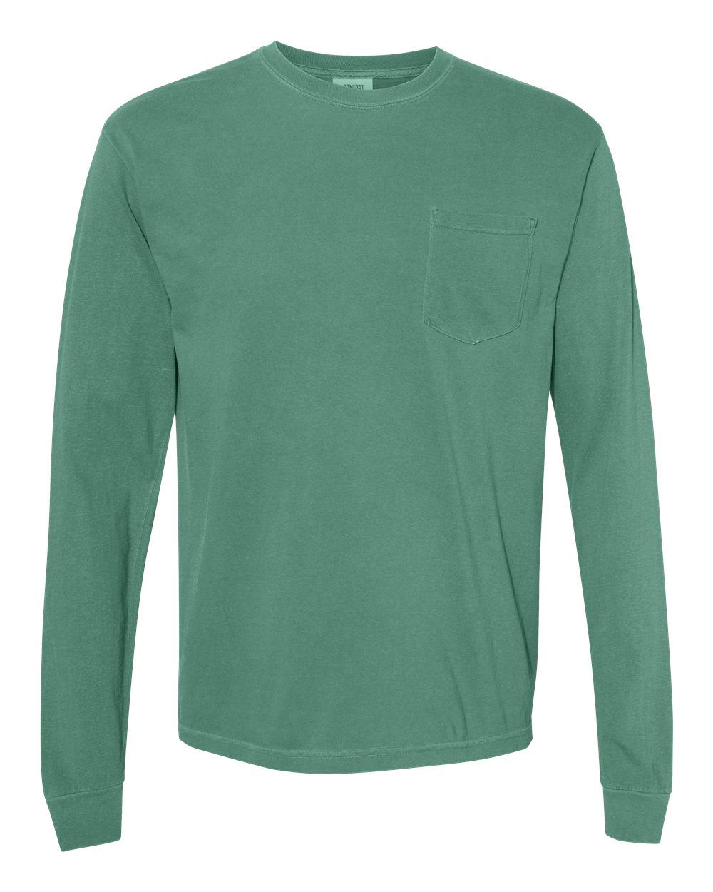 Unisex Garment-Dyed Heavyweight Long Sleeve Pocket T-Shirt | 4410