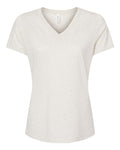 Women's Relaxed Triblend V-Neck Tee | 6415