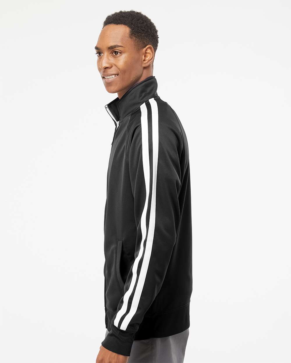 Men's Lightweight Poly-Tech Full-Zip Track Jacket | EXP70PTZ