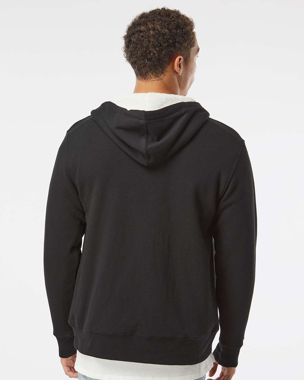 Sudadera con Capucha Forrada de Sherpa Unisex | EXP90SHZ