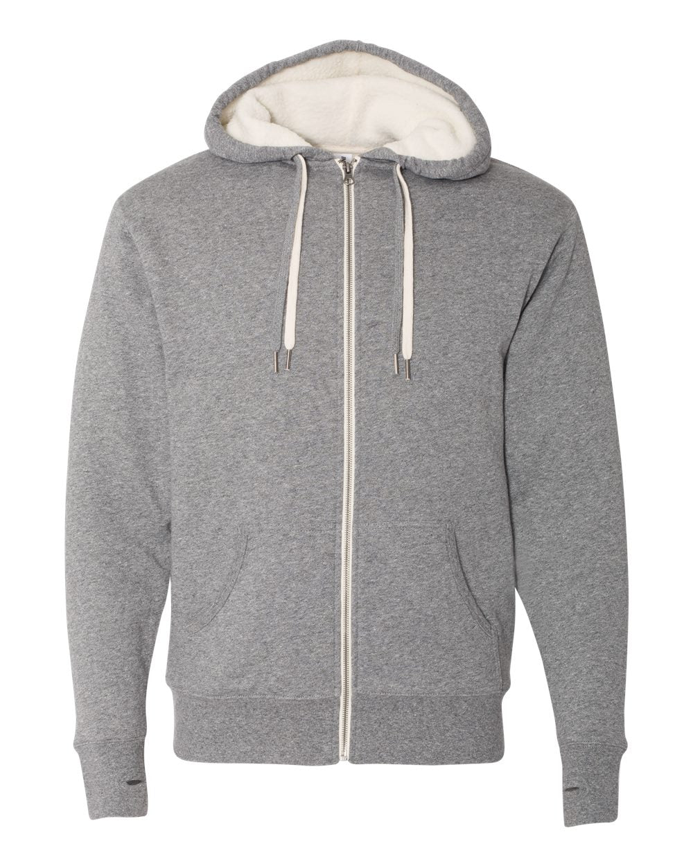 Unisex Sherpa-Lined Hooded Sweatshirt | EXP90SHZ