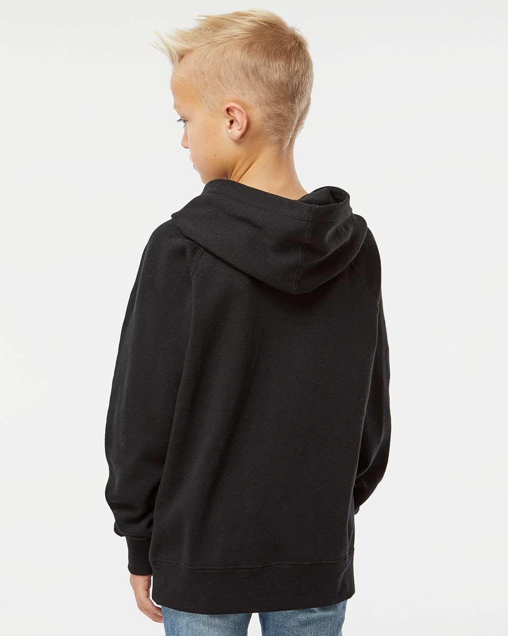 Sudadera con Capucha Raglán Ligera para Jóvenes Mezcla Especial | PRM15YSB