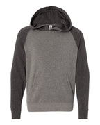 Sudadera con Capucha Raglán Ligera para Jóvenes Mezcla Especial | PRM15YSB
