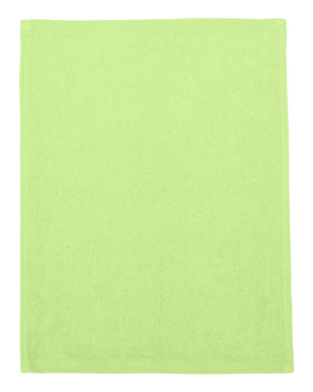 Q-Tees T600 Hemmed Fingertip Towel - Lime