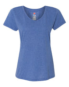 Camiseta de mujer Perfect-T Triblend con cuello en V | 42VT