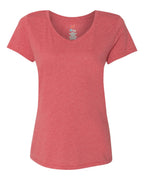 Camiseta de mujer Perfect-T Triblend con cuello en V | 42VT