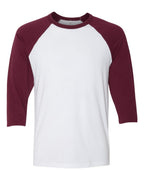 Unisex Three-Quarter Sleeve Baseball Tee | 3200