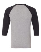 Unisex Triblend Three-Quarter Raglan Baseball T-Shirt | 601RR