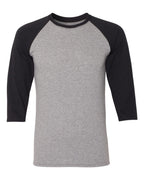 Unisex Triblend Three-Quarter Raglan Baseball T-Shirt | 601RR