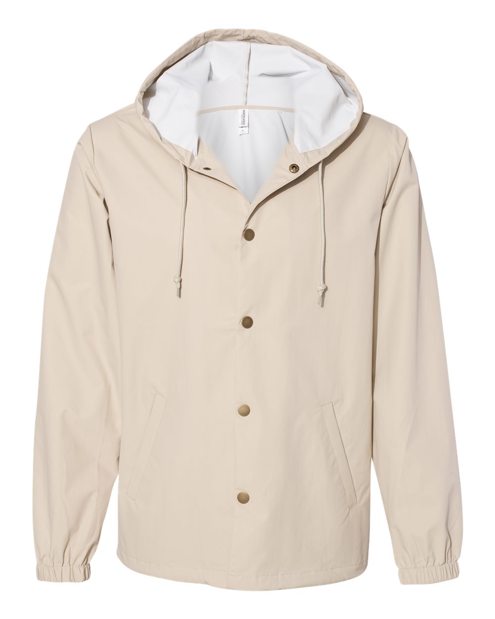 Men's Water-Resistant Hooded Windbreaker | EXP95NB