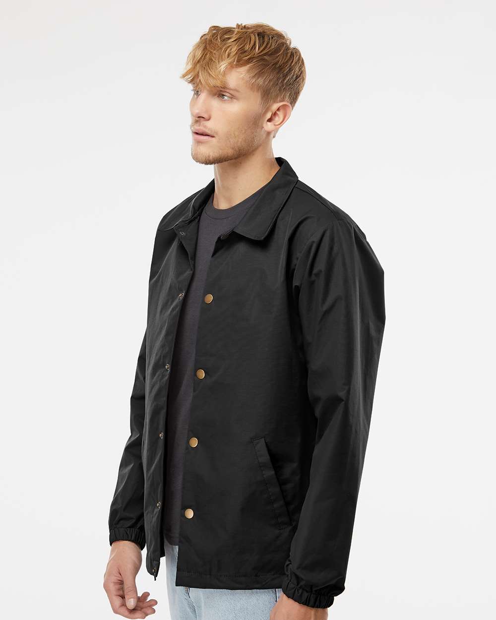 Men's Water-Resistant Windbreaker Coach’s Jacket | EXP99CNB