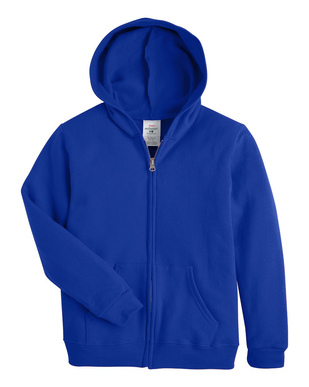Youth EcoSmart® Full-Zip Hooded Sweatshirt | P480