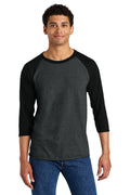 Unisex Premium Blend Combed Ring Spun 3/4-Sleeve Raglan - 5.2 oz | Jerzees 560R