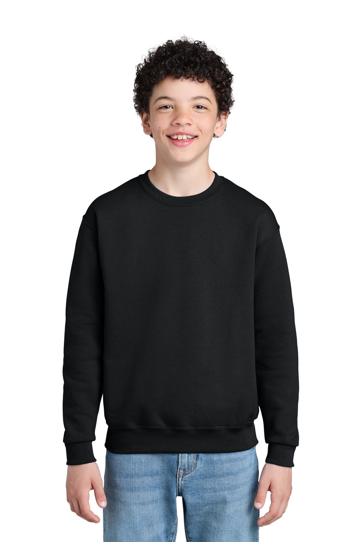 Jerzees 562B Youth NuBlend Crewneck Sweatshirt