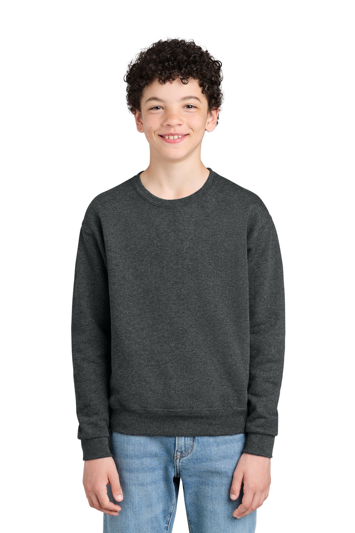 Jerzees 562B Youth NuBlend Crewneck Sweatshirt