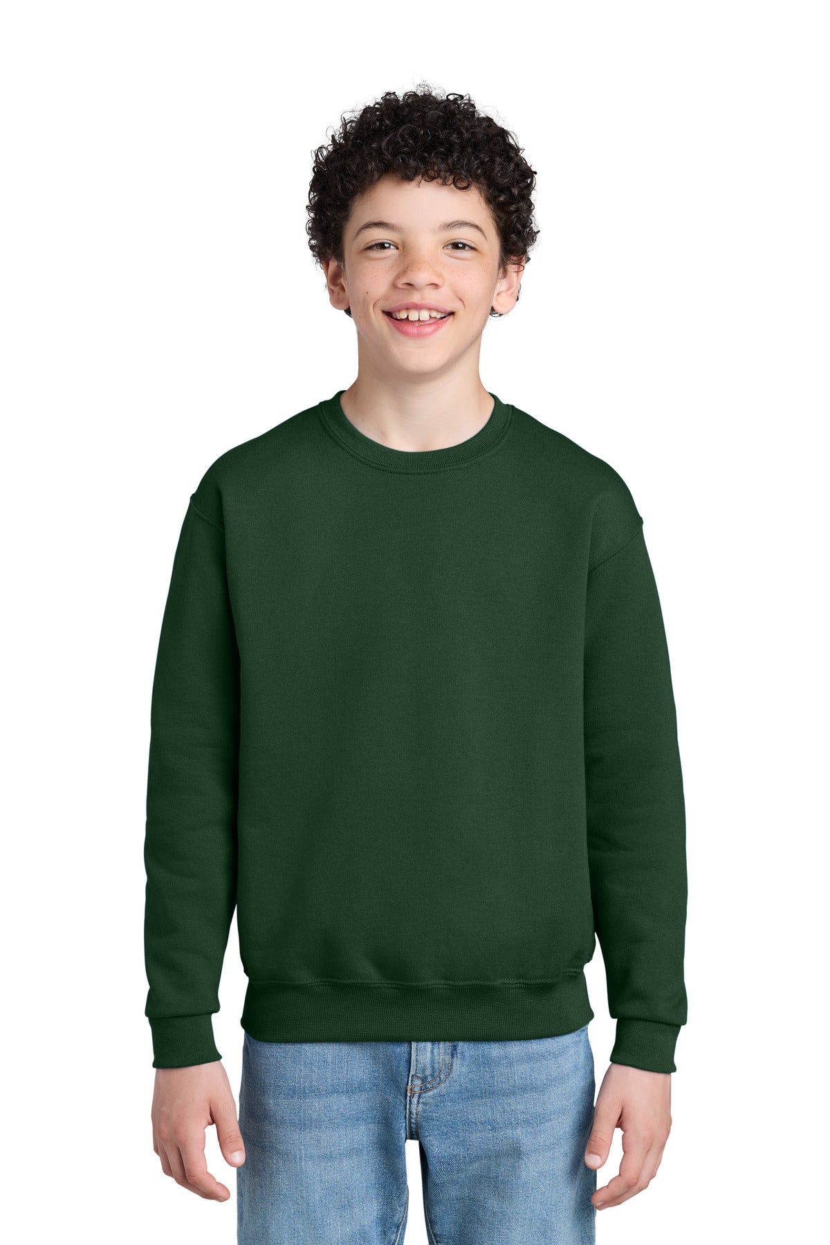 Jerzees 562B Youth NuBlend Crewneck Sweatshirt
