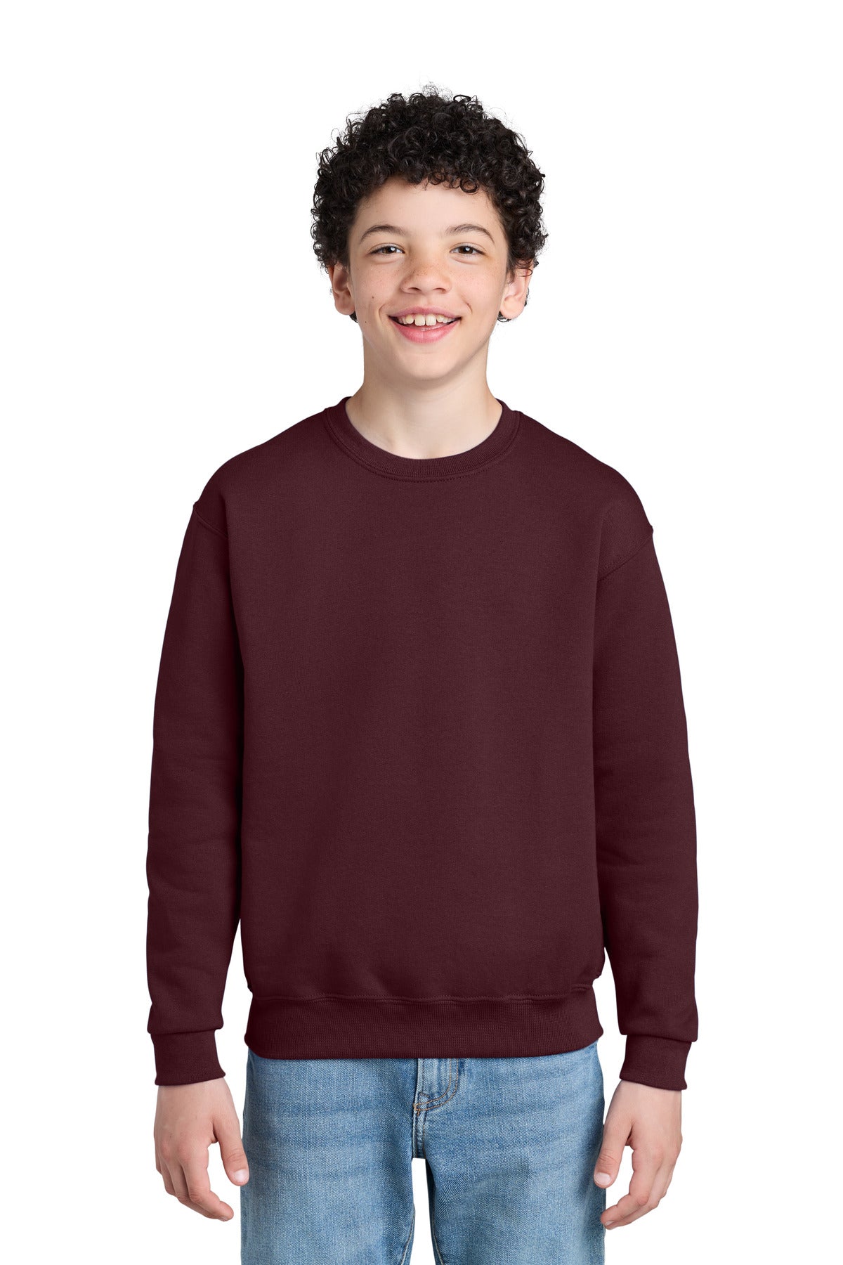Jerzees 562B Youth NuBlend Crewneck Sweatshirt