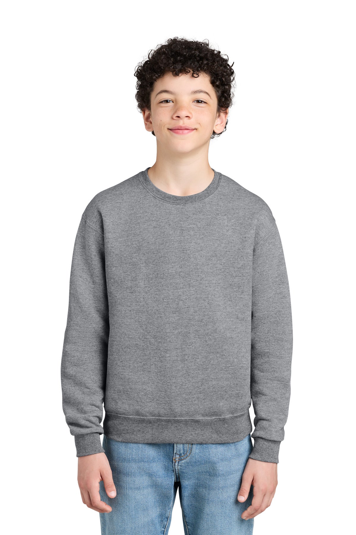 Jerzees 562B Youth NuBlend Crewneck Sweatshirt