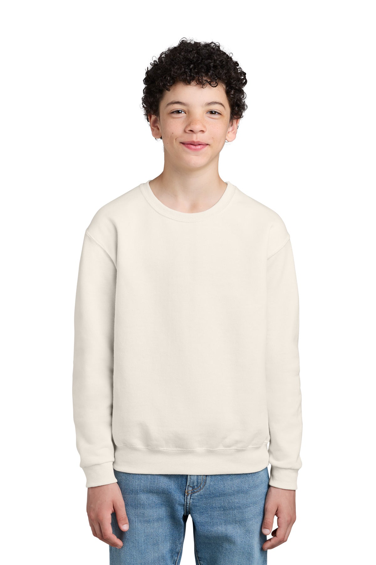 Jerzees 562B Youth NuBlend Crewneck Sweatshirt