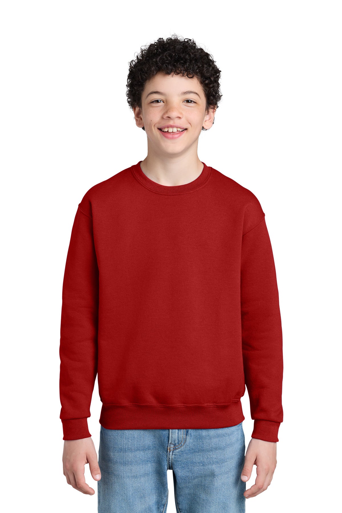 Jerzees 562B Youth NuBlend Crewneck Sweatshirt