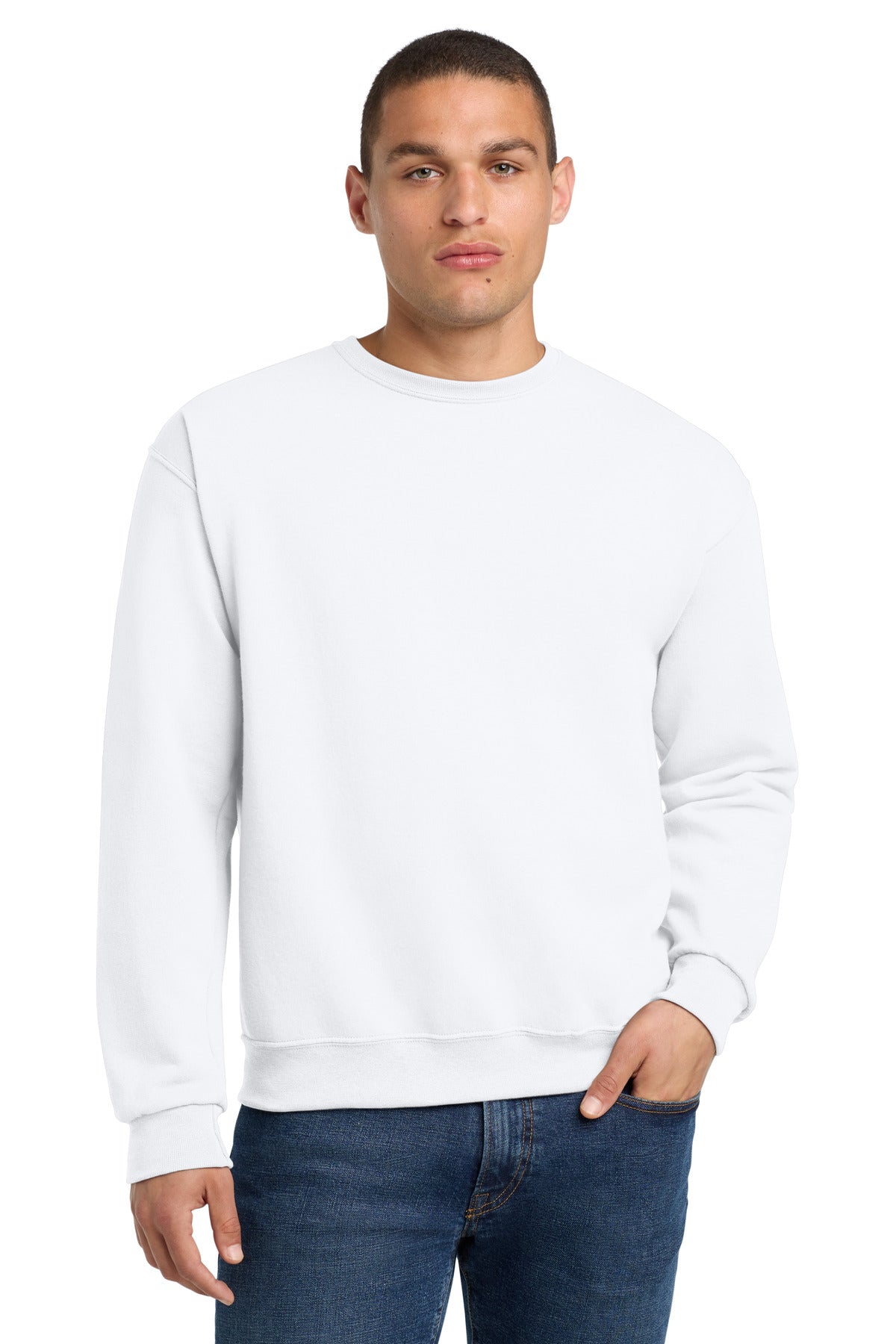 Sudadera cuello redondo NuBlend ® - 8 oz | Jerzees 562M
