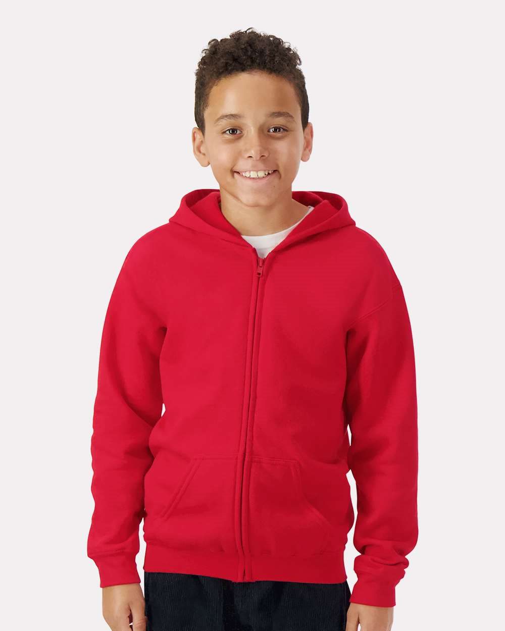 Youth Heavy Blend™ Full-Zip Hooded Sweatshirt | 18600B