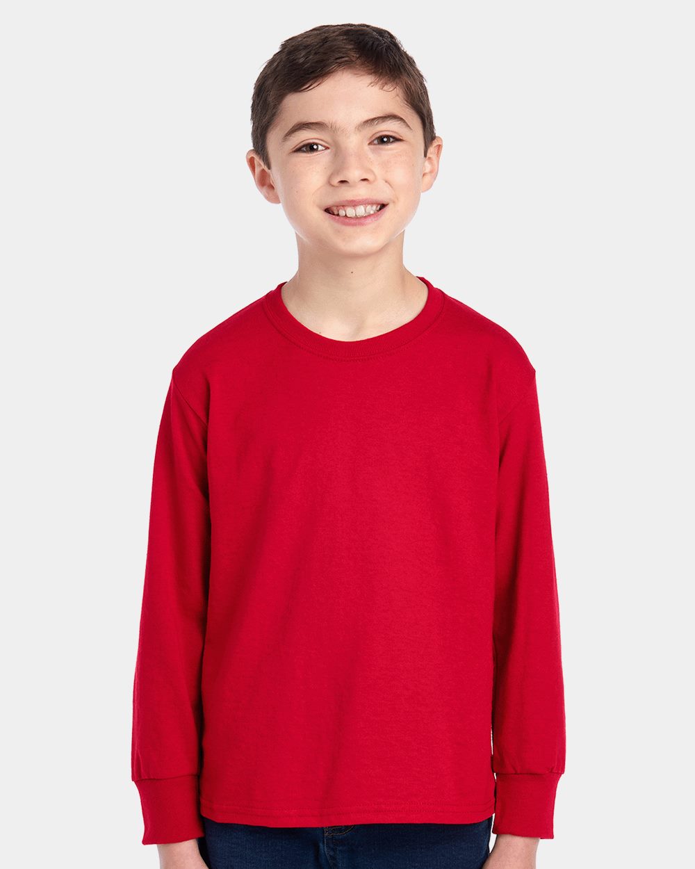 Youth Dri-Power® Long Sleeve 50/50 T-Shirt | 29BLR