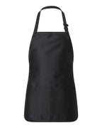 Full-Length Apron with Pouch Pocket | Q4250