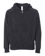 Sudadera ligera para niño pequeño con capucha y cremallera Raglán mezcla especial | PRM10TSBZ