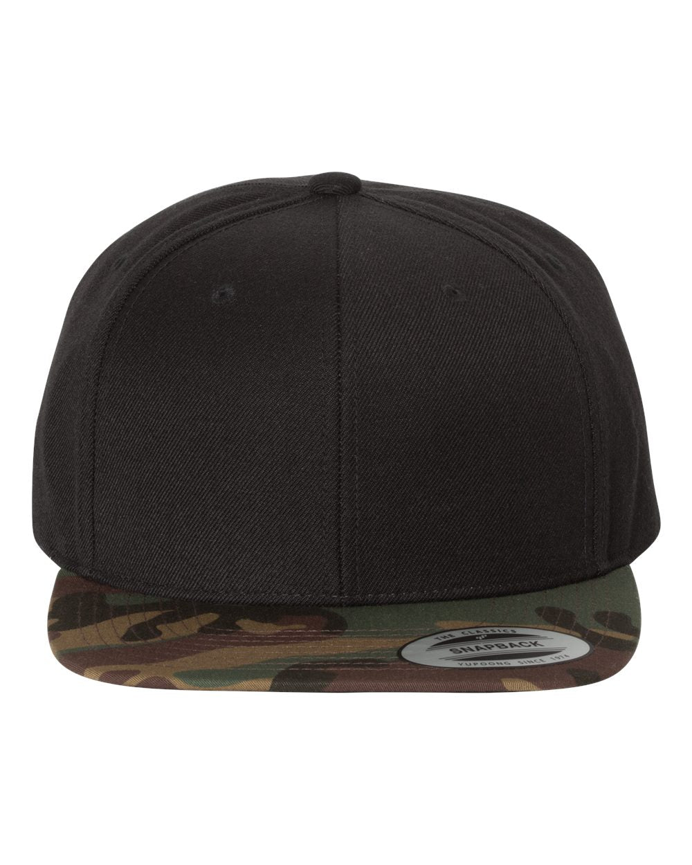 Premium Flat Bill Snapback Cap | 6089M