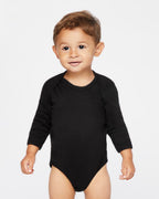 Infant Long Sleeve Baby Rib Bodysuit | 4411