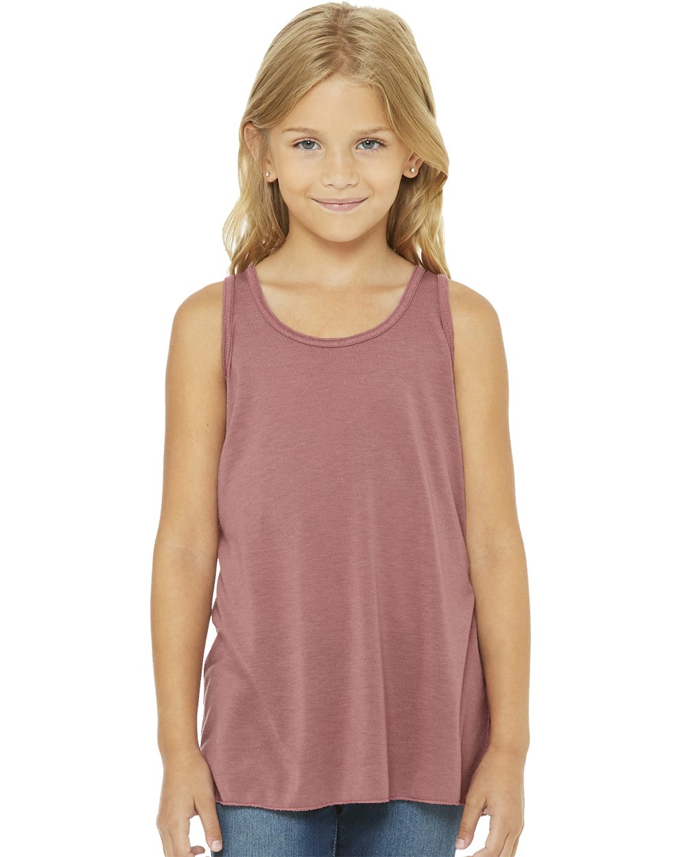 Youth Flowy Racerback Tank | 8800Y