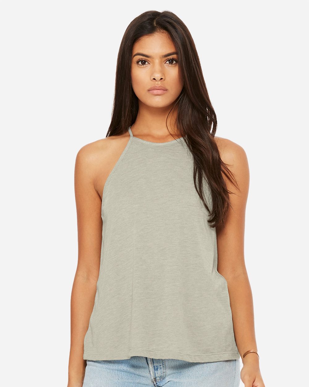 Women's Flowy High-Neck Tank | 8809