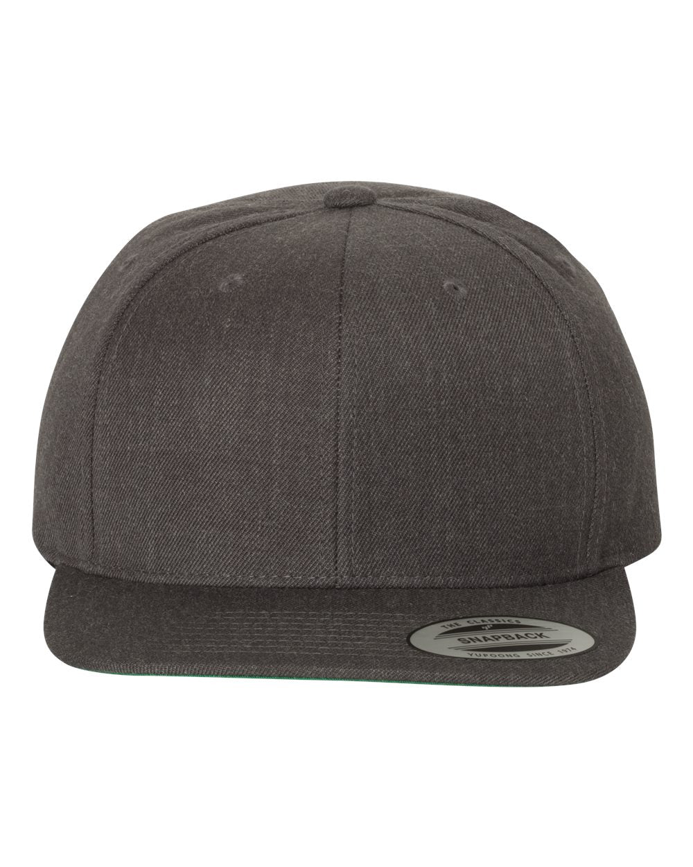 Premium Flat Bill Snapback Cap | 6089M