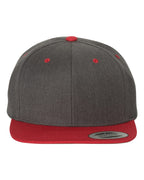Premium Flat Bill Snapback Cap | 6089M