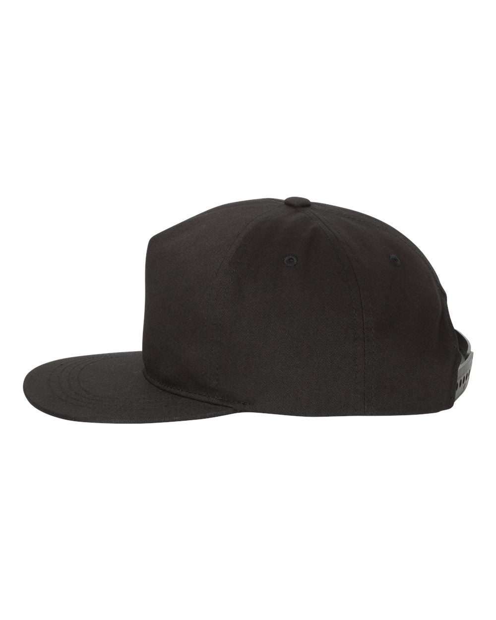 Lightly-Structured Five-Panel Snapback Cap | 6502