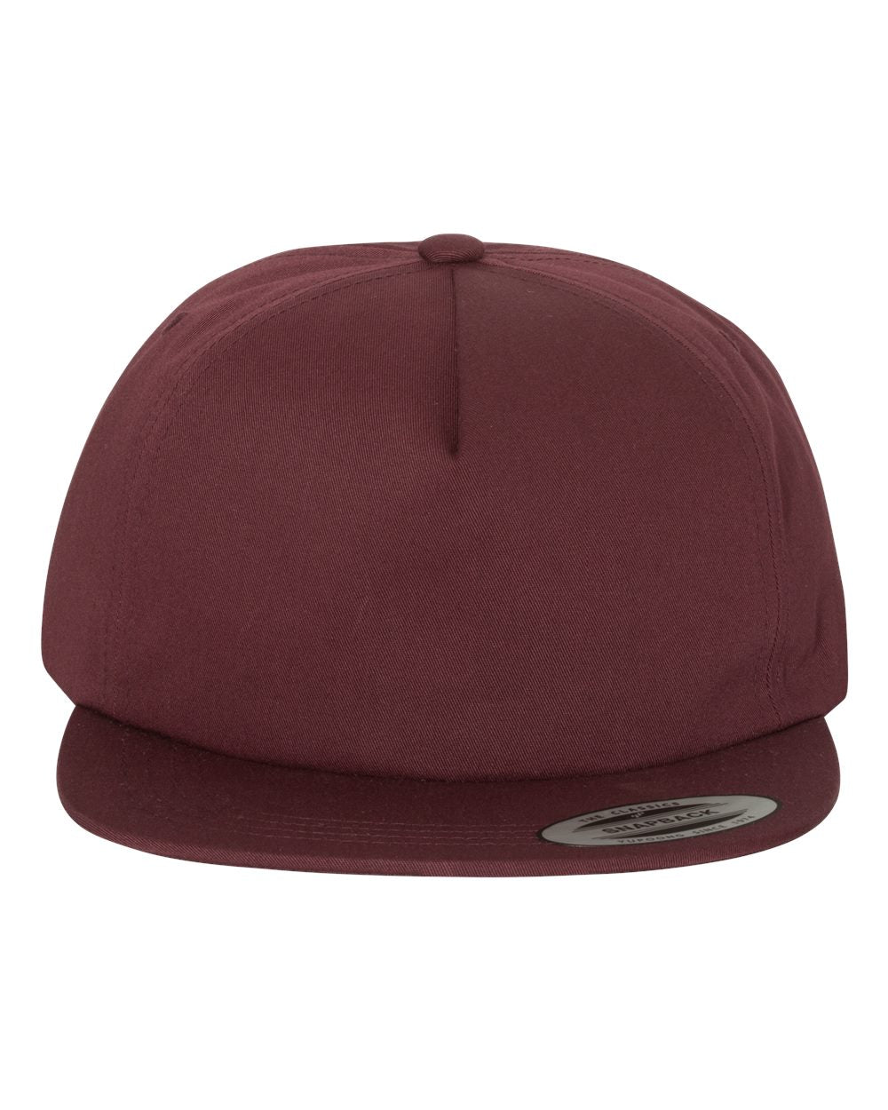 Lightly-Structured Five-Panel Snapback Cap | 6502