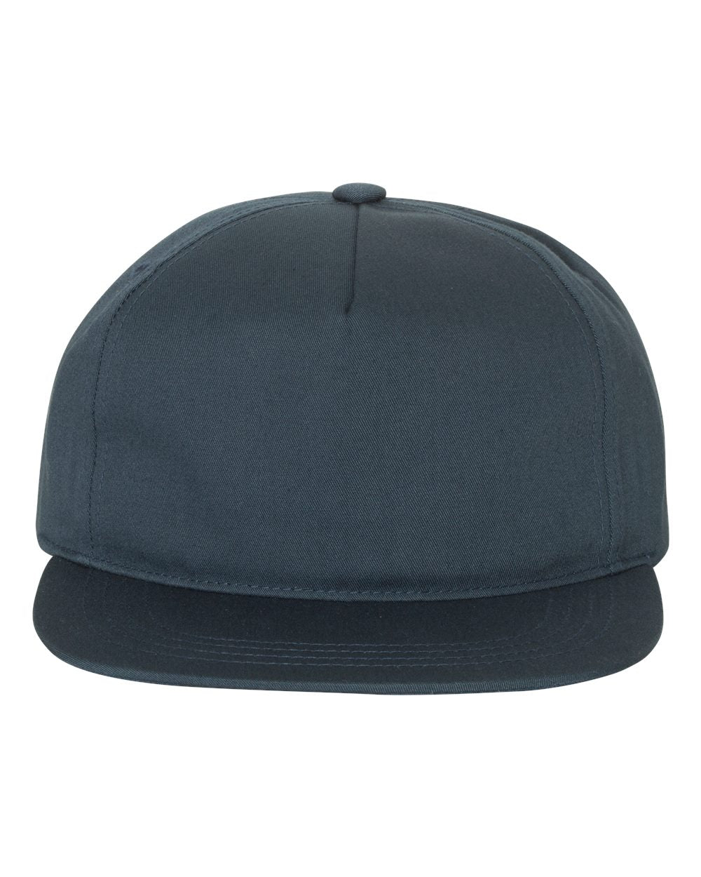 Lightly-Structured Five-Panel Snapback Cap | 6502
