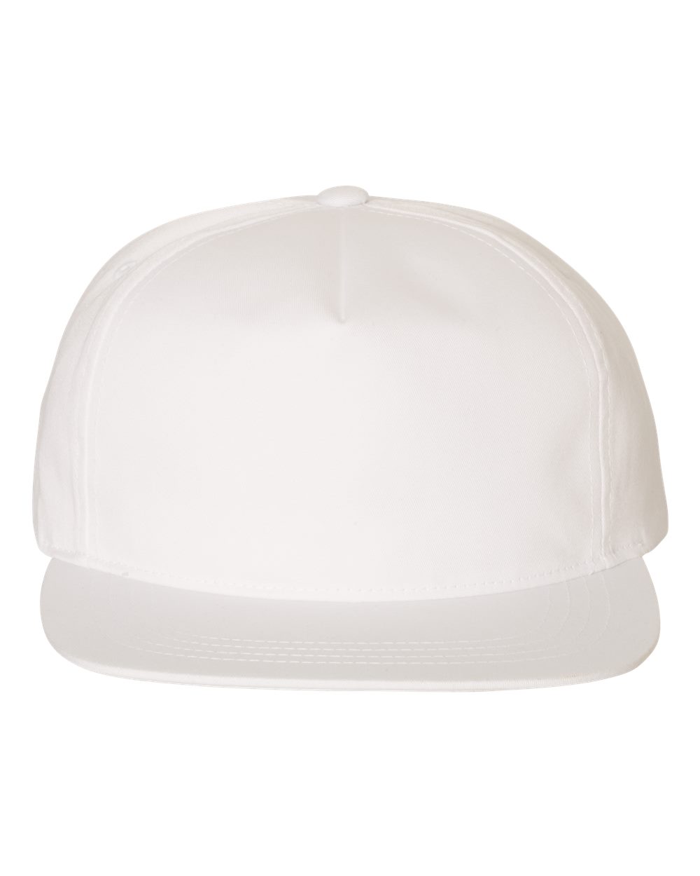 Lightly-Structured Five-Panel Snapback Cap | 6502