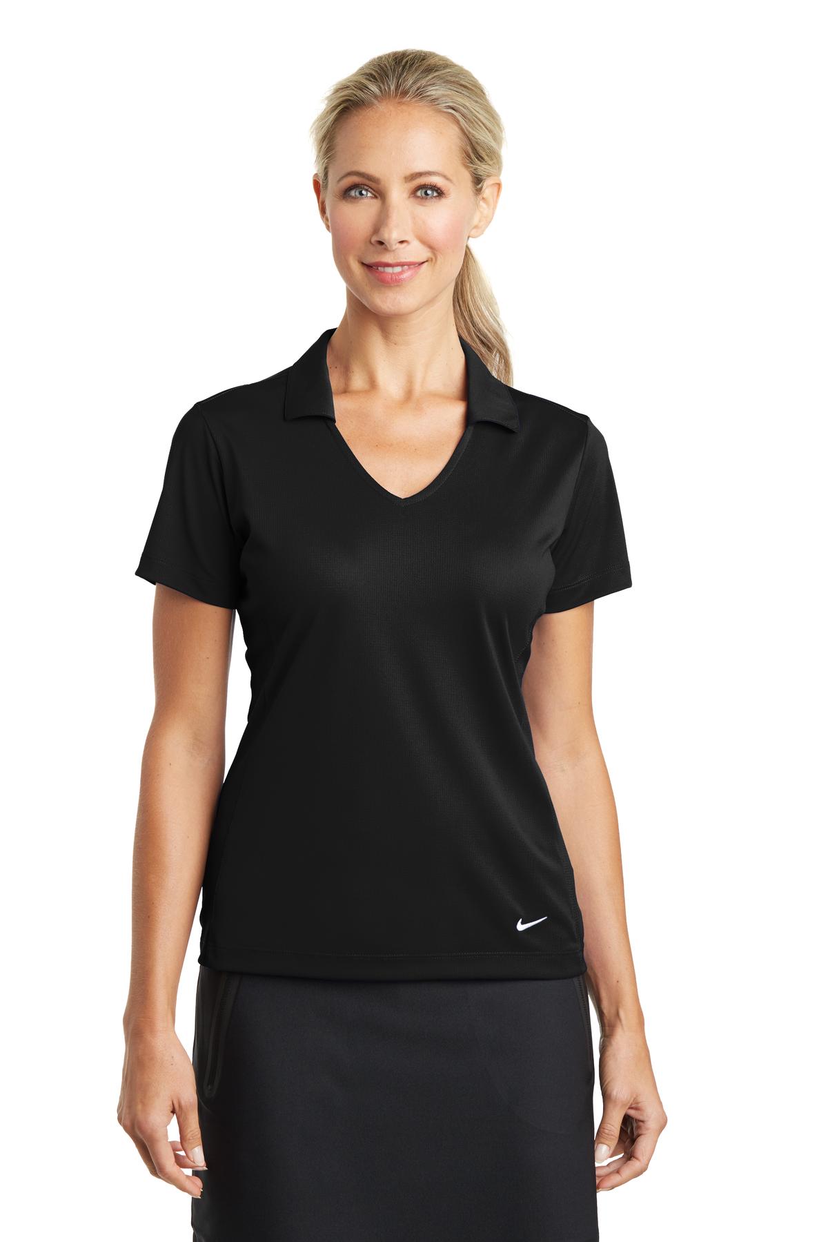 Nike 637165 Women's Dri-FIT Vertical Mesh Polo