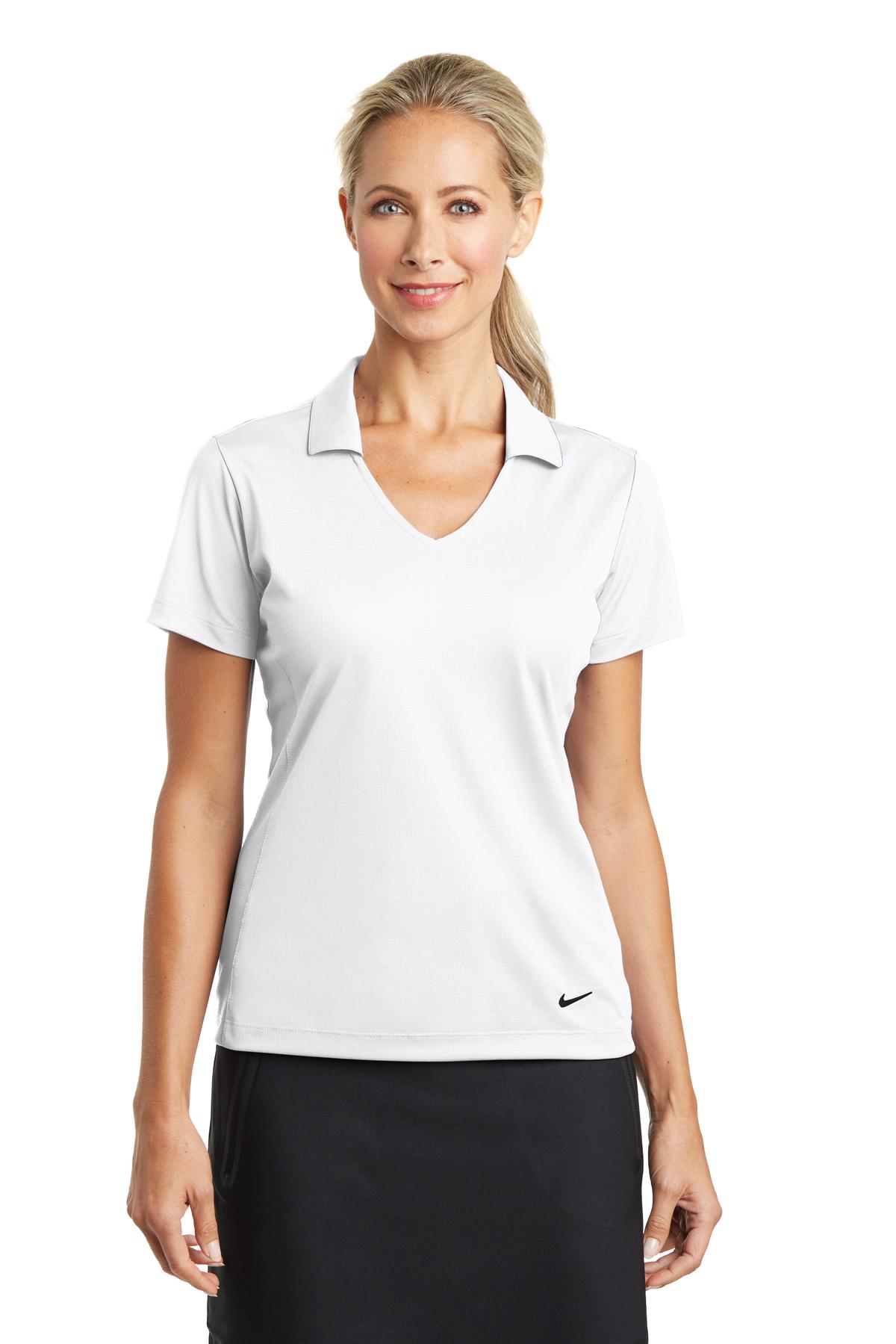 Nike 637165 Women's Dri-FIT Vertical Mesh Polo