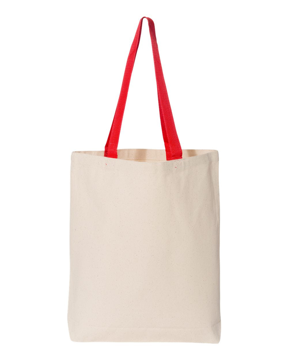 11L Canvas Tote with Contrast-Color Handles | Q4400